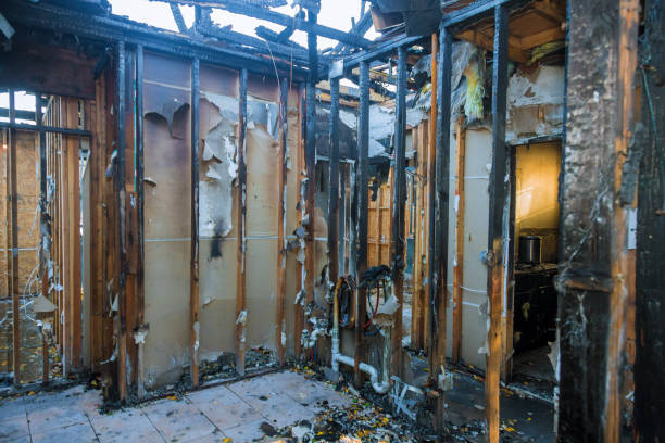 Professional Fire Damage Repair technician working in Moraga, CA